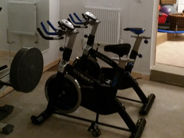 Wolverhampton basement conversion that was turned into a large gym